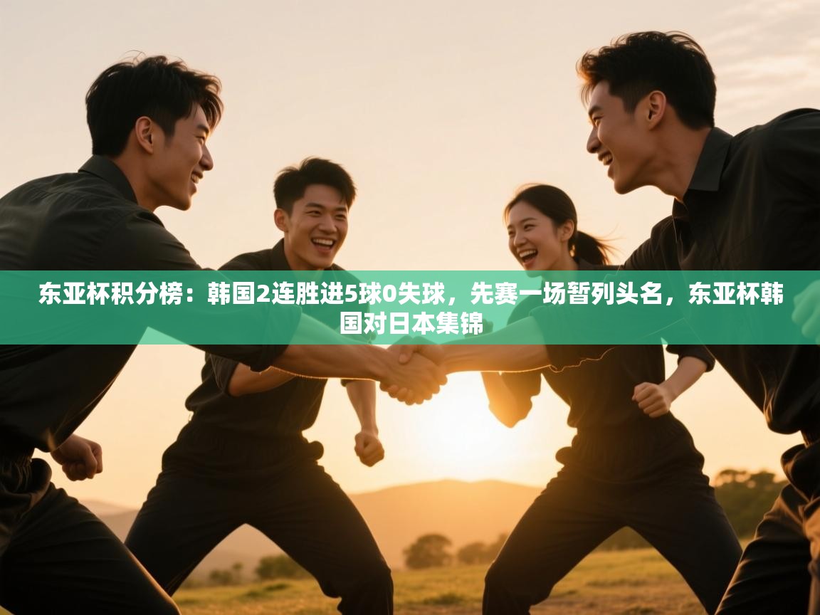 爱游戏娱乐平台-东亚杯积分榜：韩国2连胜进5球0失球，先赛一场暂列头名，东亚杯韩国对日本集锦  第3张