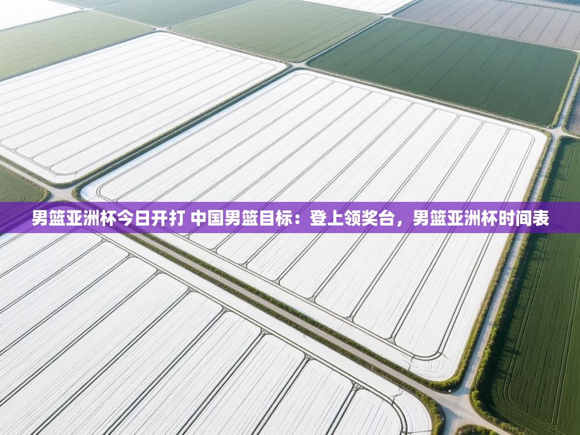 爱游戏体育app-男篮亚洲杯今日开打 中国男篮目标：登上领奖台，男篮亚洲杯时间表  第1张